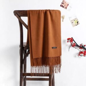 Rosewood - Plain Pashmina