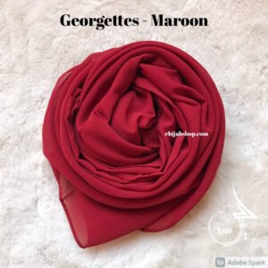 Maroon - Georgette