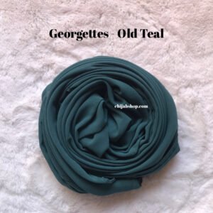 Old Teal - Georgette