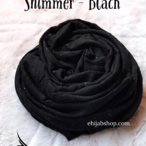 Black - Shimmer Viscose