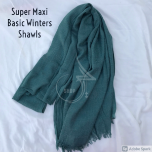 Teal - Maxi Shawl