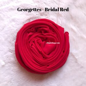 Bridal Red - Georgette