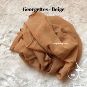 Beige - Georgette