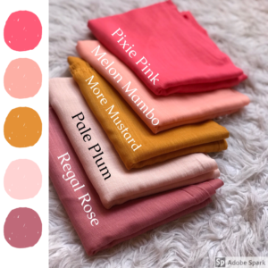 Peach Tones - XL Turkish Viscose