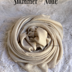 Nude - Shimmer Viscose