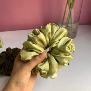 Silk Scrunchy - Mink