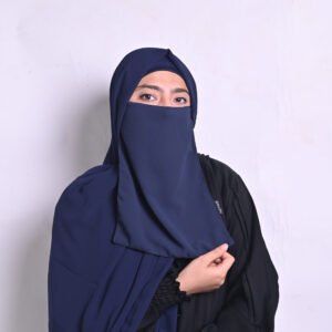 Navy - Hijab Niqab