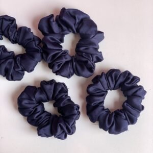Mini Scrunchy - Navy