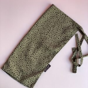 Polka Green - Half Niqab