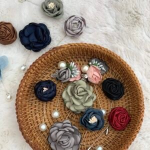 Pearl Flower Hijab Pins