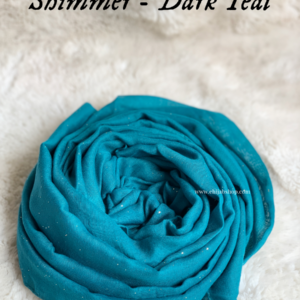 Dark Teal - Shimmer Viscose