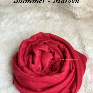Maroon - Shimmer Viscose