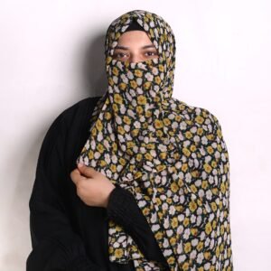 Black Forest - Printed Hijab