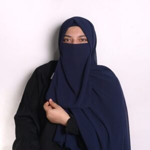 Navy - Hijab Niqab