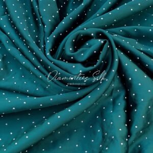 Emerald - Diamonties Silk