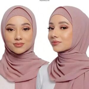 Matching Hijab & Cap Set