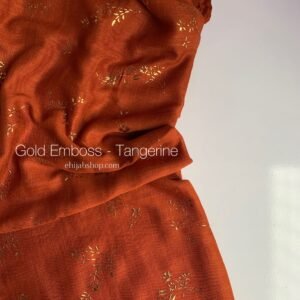 Tangerine | Gold Emboss