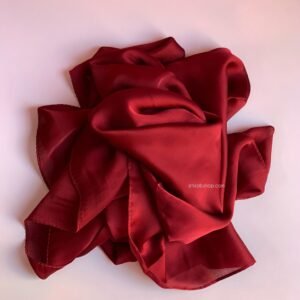 Satin Silk - Maroon