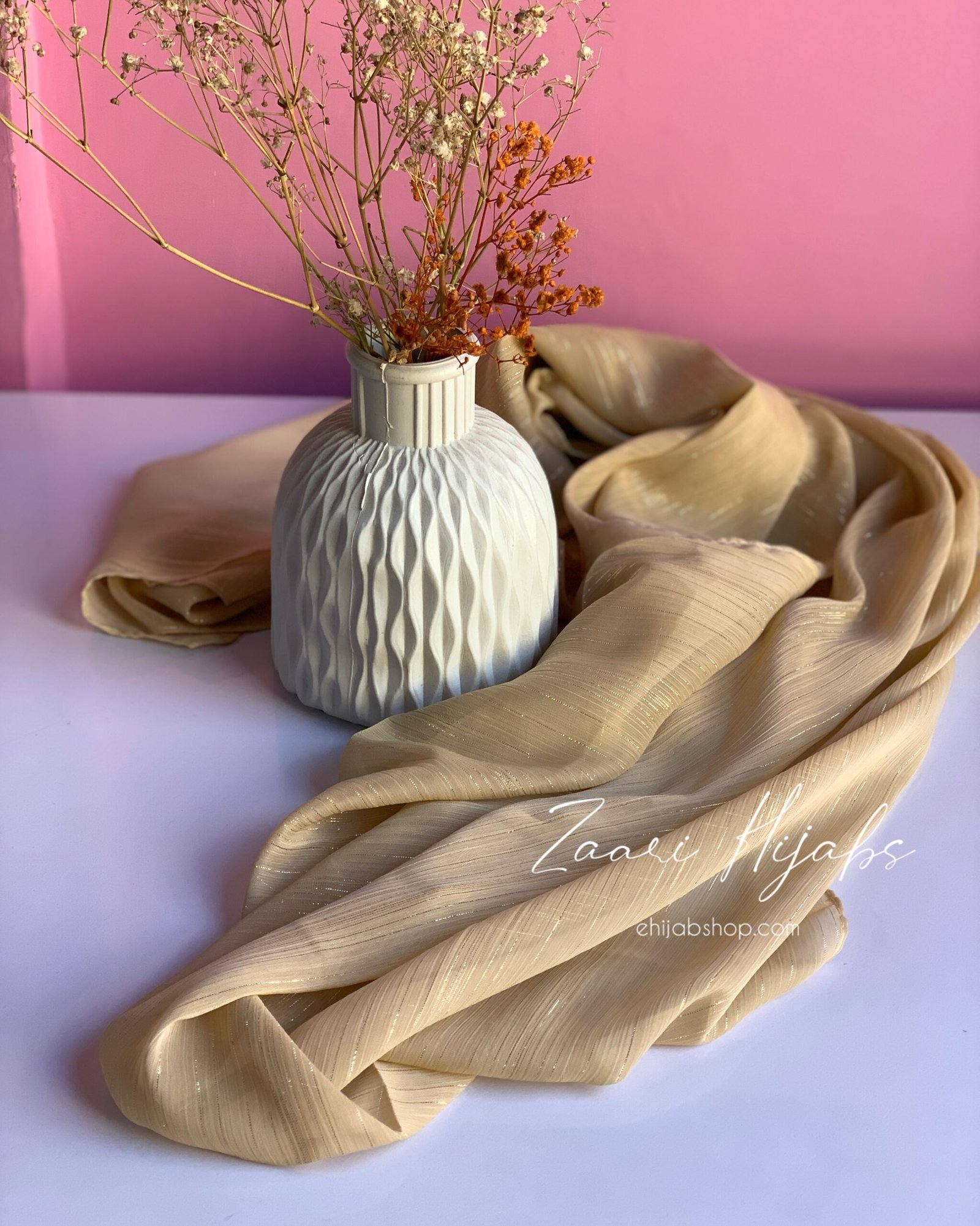 Zaari Hijabs - Basic Gold