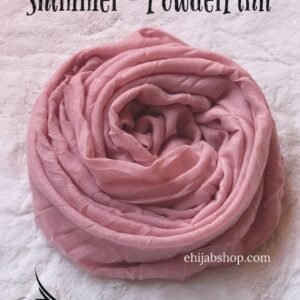 Powder Pink - Shimmer Viscose