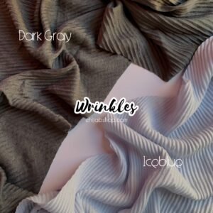Wrinkle Viscose - Dark Grey