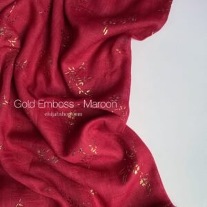 Maroon | Gold Emboss