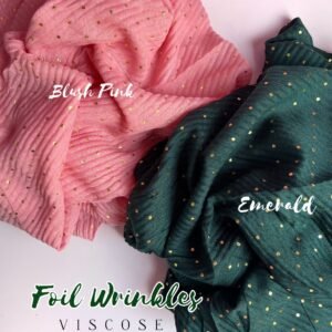 Foil Wrinkle Viscose