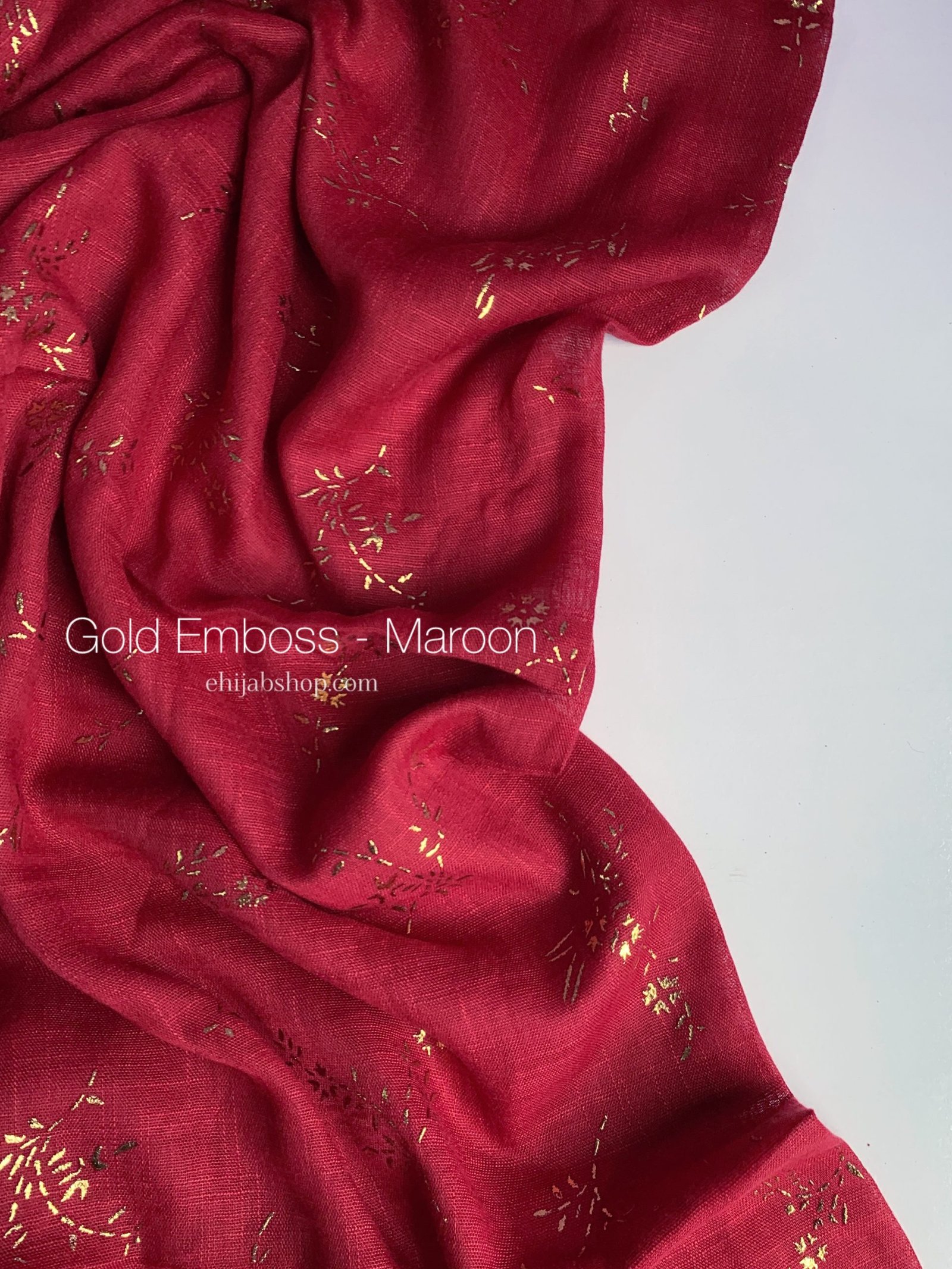 Maroon | Gold Emboss
