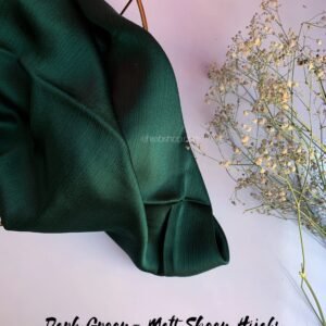 Dark Green - Matt Sheen Hijabs