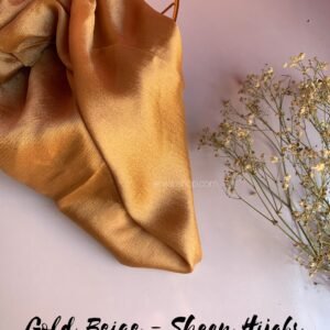 Gold Beige - Sheen Hijabs