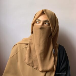 Hijab Niqab Set - Taupe
