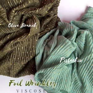 Foil Wrinkle Viscose