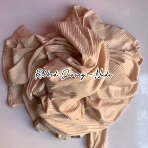 Nude - Premium Ribbed Jersey