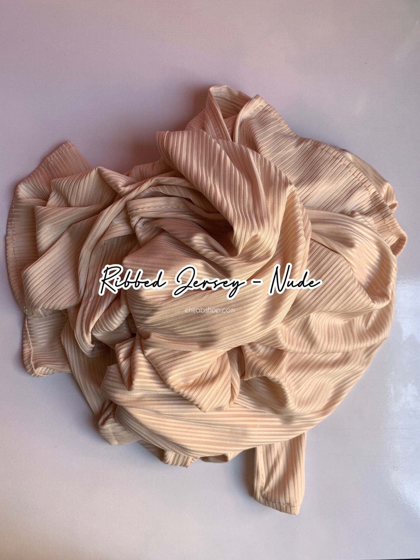 Nude - Premium Ribbed Jersey