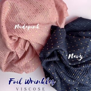 Foil Wrinkle Viscose