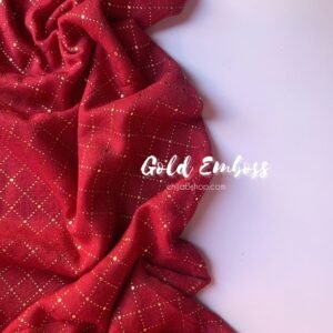 Maroon | Gold Emboss