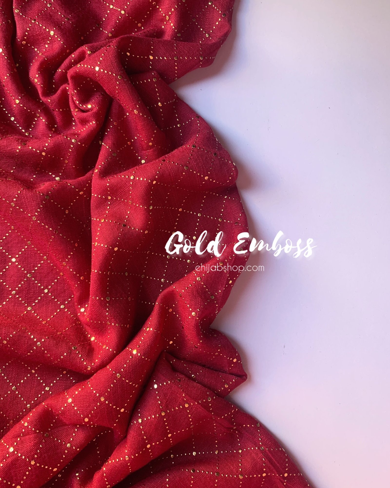 Maroon | Gold Emboss