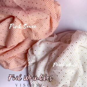 Foil Wrinkle Viscose