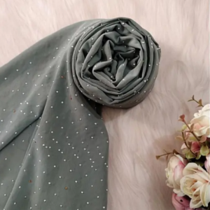 Silver - Diamonties Silk